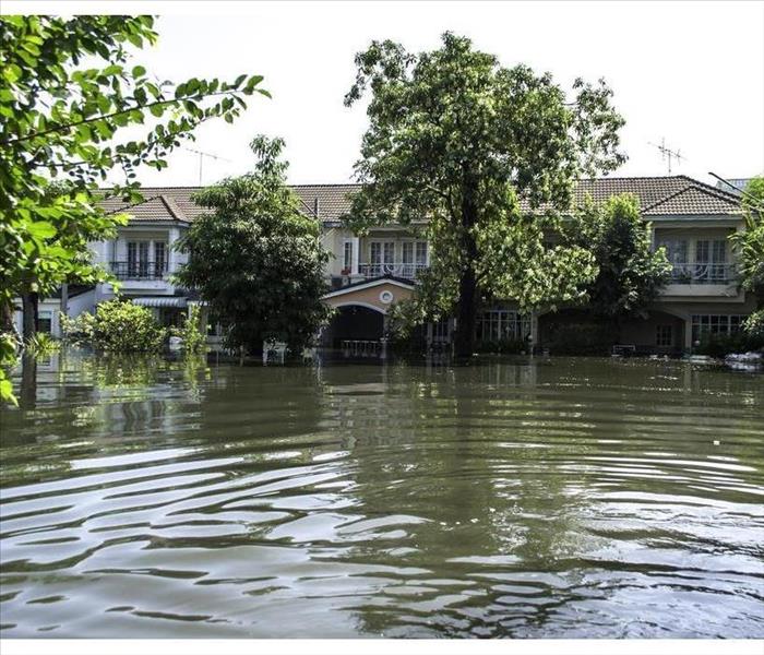 Flooded neighborhood