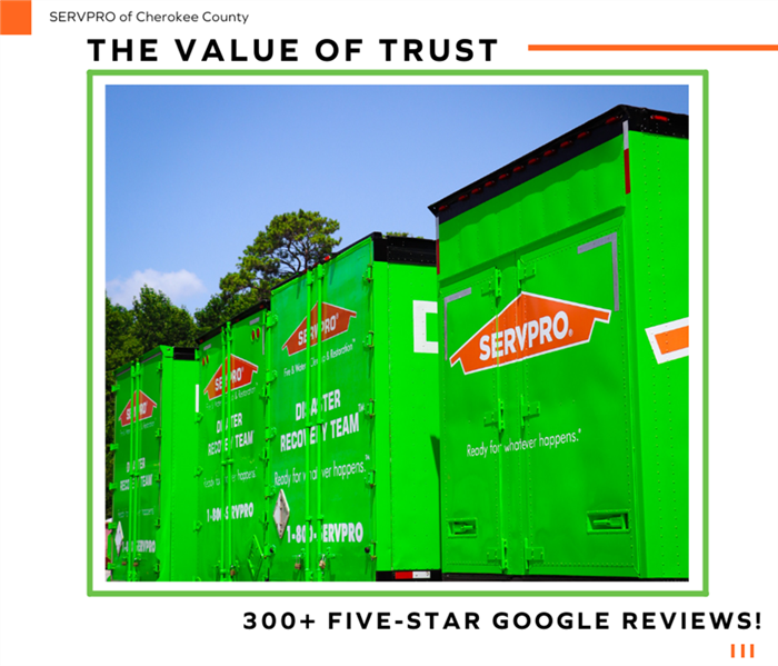 SERVPRO Trailer's equipped and ready to respond faster to any size disaster